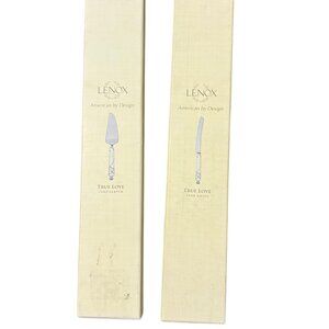 Lenox True Love Cake Knife & Server Set